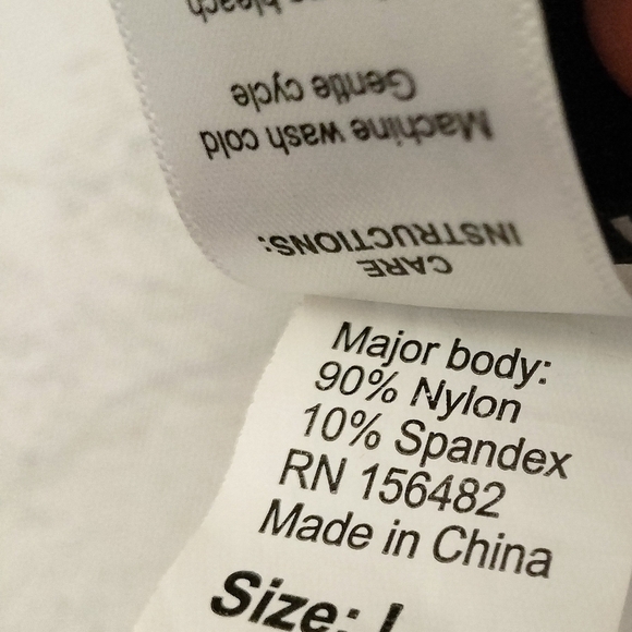 Dance Leotard DanzNMotion Sz Large Ballet Tap Lace Open X Back Ribbed - Picture 5 of 10